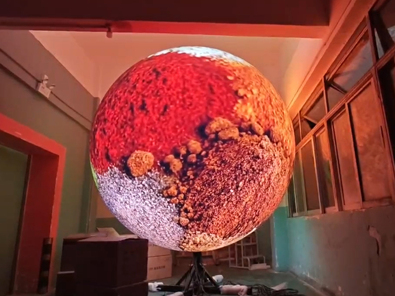 Ball led display – Diameter 3m