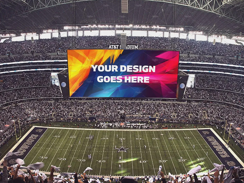 LED displays in sports venues