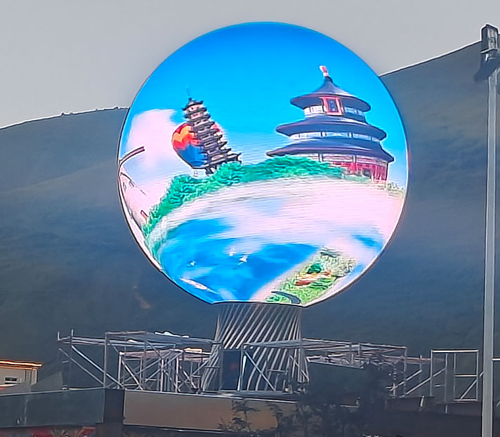 Spherical LED Display
