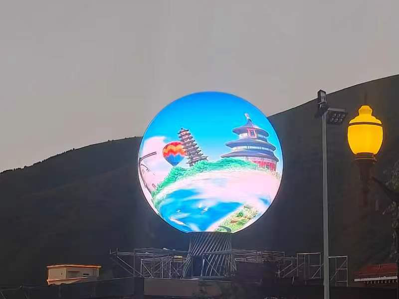 Spherical LED display