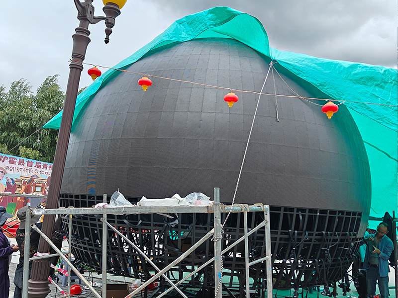 Spherical LED Screen Installation Guide