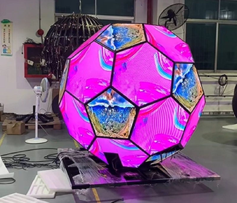 When the World Cup Meets Football-Shaped LED D