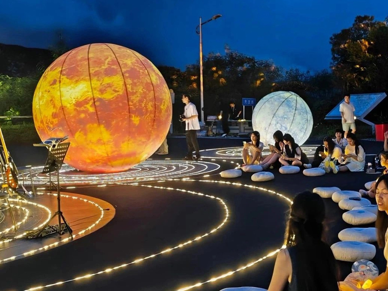 LED Spherical Screen Steel Structure Design