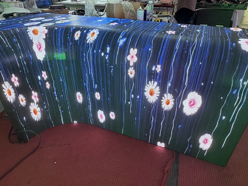 Custom Bar Counter LED Display Solution