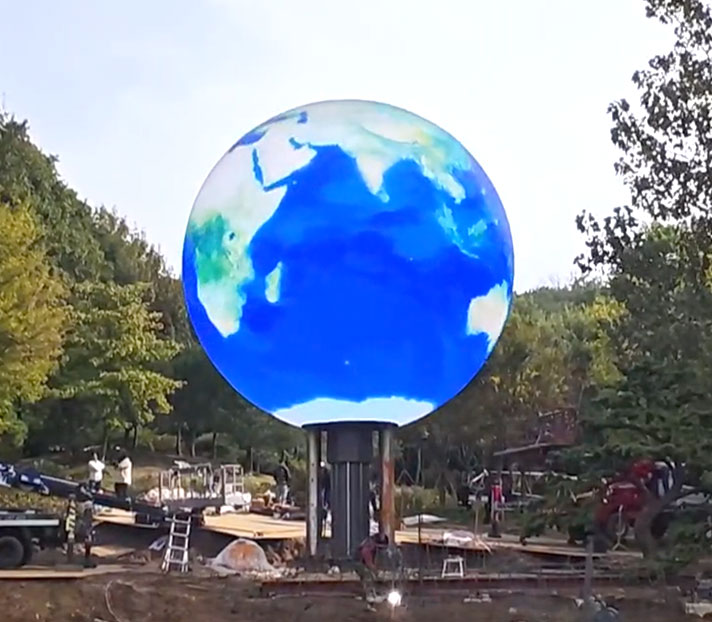 Spherical LED Display