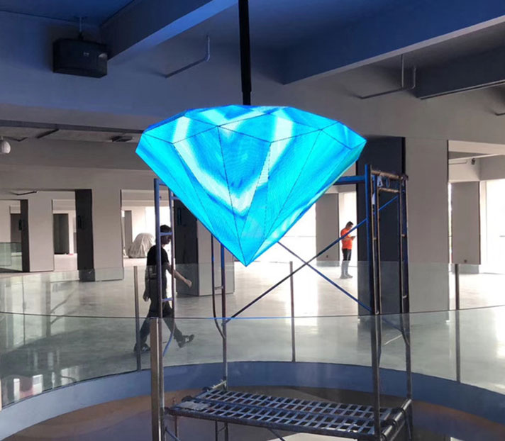 P1.8 Shaped LED display