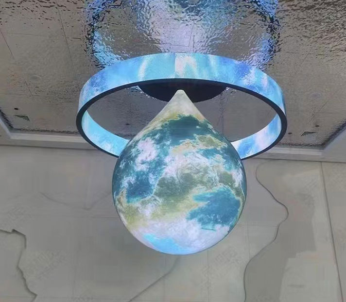 P2 Shaped LED display