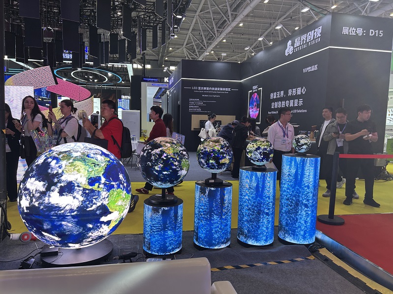 The Real Technology Behind Cylindrical LED Disp