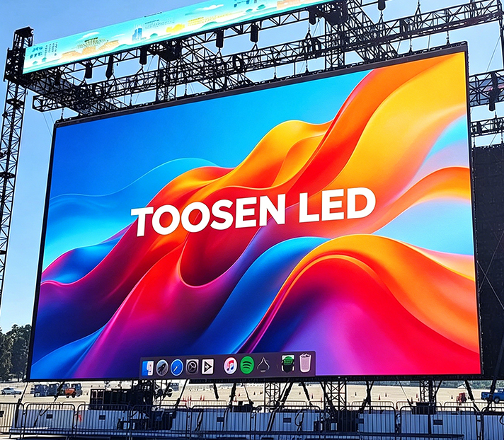 P4.81 Rental LED video wall screen